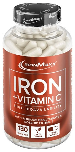 IronMaxx Eisen Vitamin C - 130 Kapseln