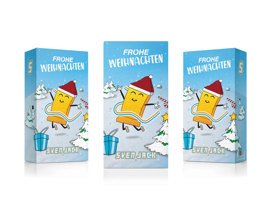 Sven Jack Adventskalender 2025 | 49x65g | Fitness Kalender