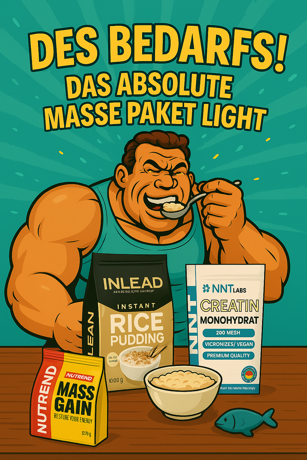! Des Bedarfs ! Das absolute Masse Paket LIGHT