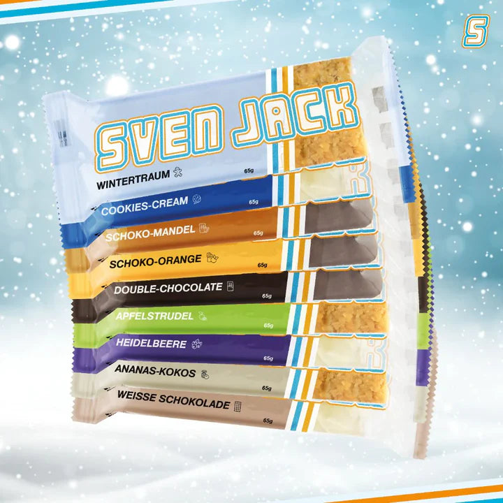 Sven Jack Adventskalender 2025 | 49x65g | Fitness Kalender
