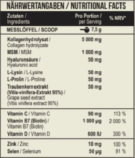 MST - Beauty Collagen Verisol OptiMSM 450g