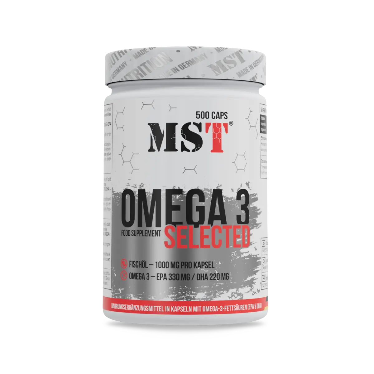 MST - Omega 3 Selected 500 Kapseln