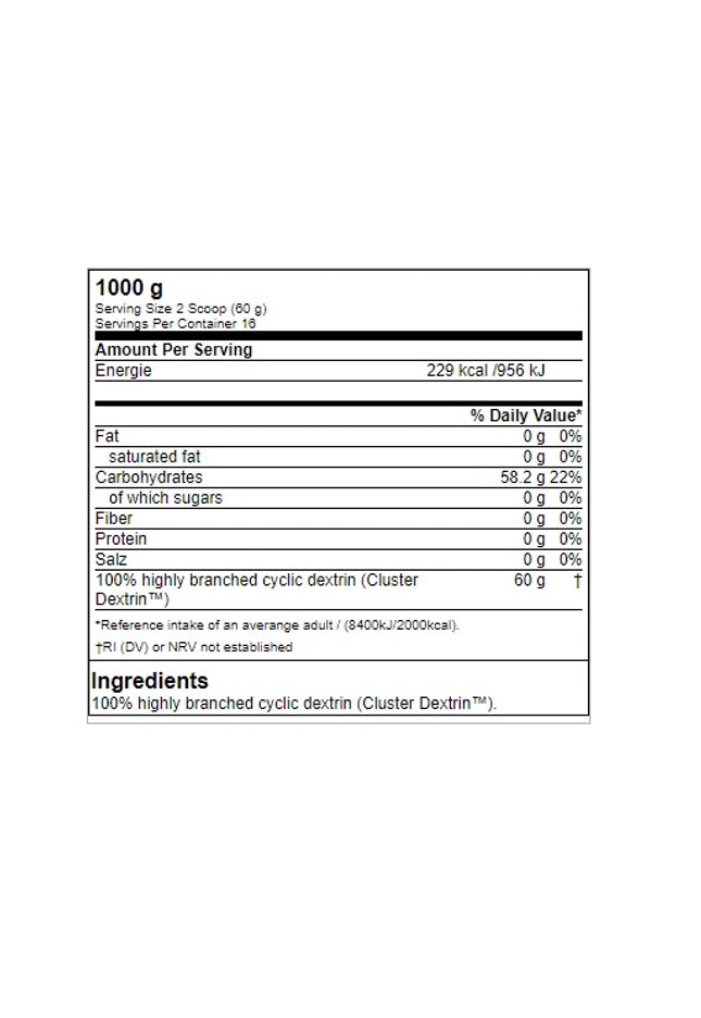 GN Cluster Dextrin - 1000g Beutel