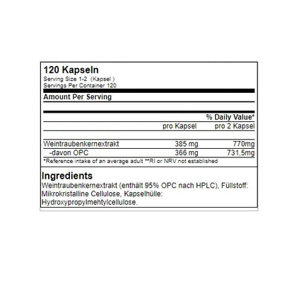 GN OPC 95 Anti-Ox - 120 Kaps.