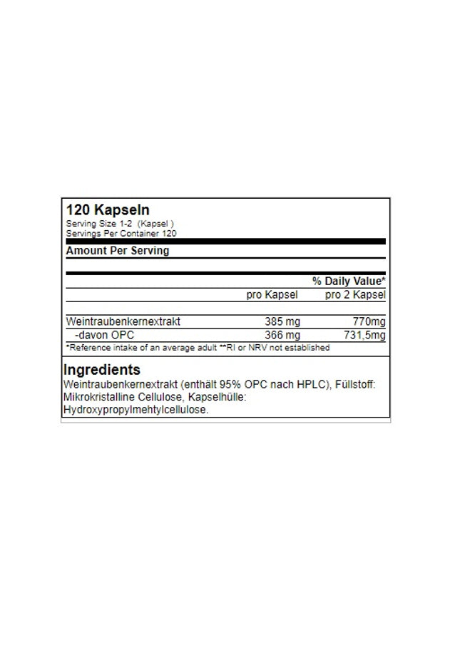 GN OPC 95 Anti-Ox - 120 Kaps.