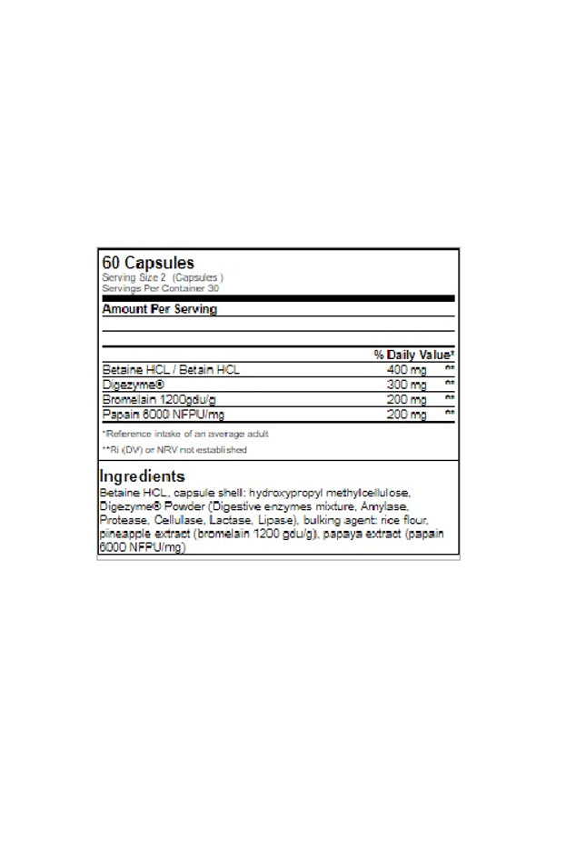 GN Digestive Enzymes 60 Kapsel