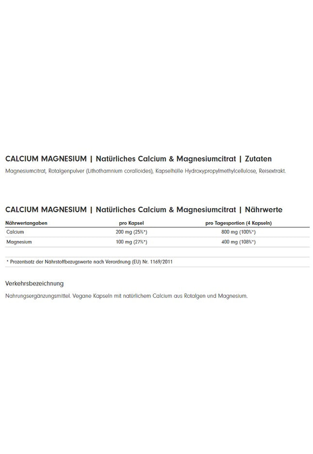 ProFuel CALCIUM & MAGNESIUM 120 Kaps.