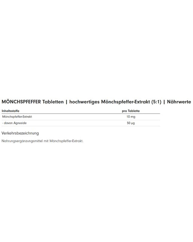 ProFuel Mönchspfeffer 365 Tabletten
