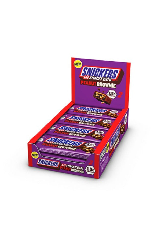 Snickers High Protein Bar PEANUT BROWNIE 12 x 50g