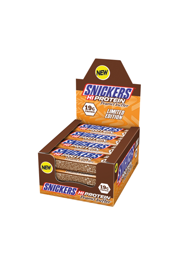 Snickers Hi-Protein Bars Limited Edition - 12x57 - Peanut Butter