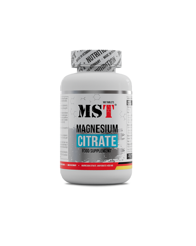 MST - Magnesium Citrat 200mg - 180 Tab