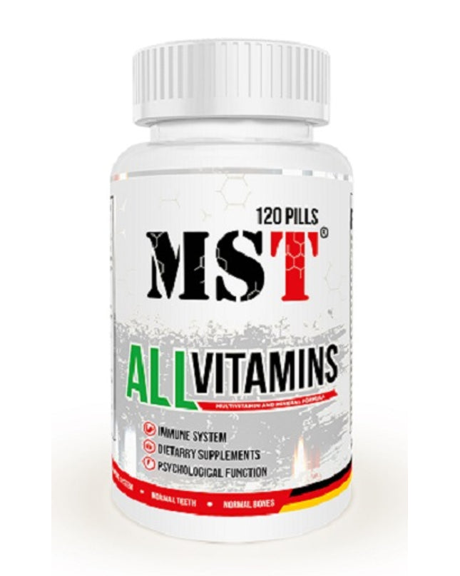 MST - All Vitamins 120 Tabl.