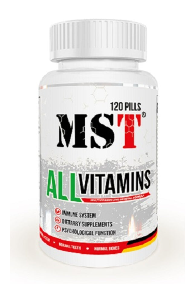 MST - All Vitamins 120 Tabl.