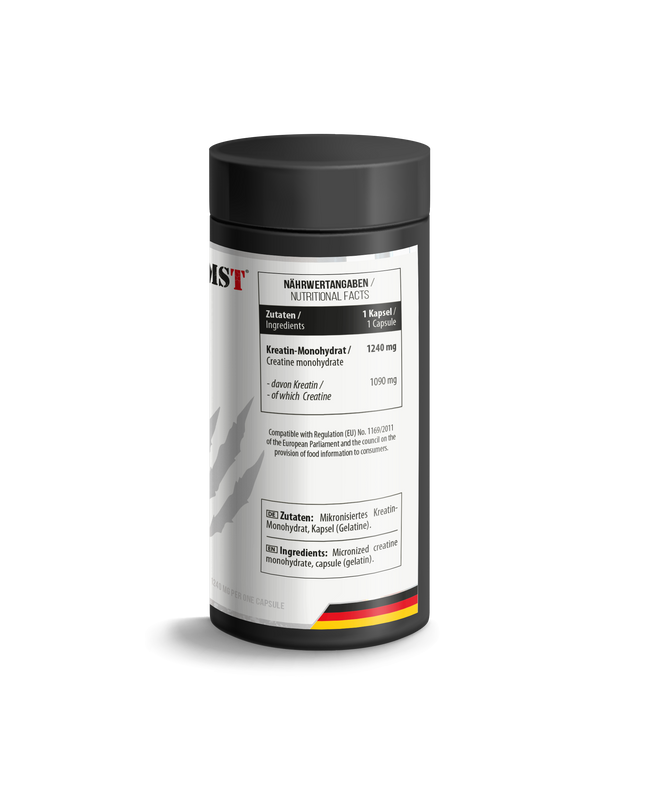 MST - Creatine Monohydrate 120 Kapseln