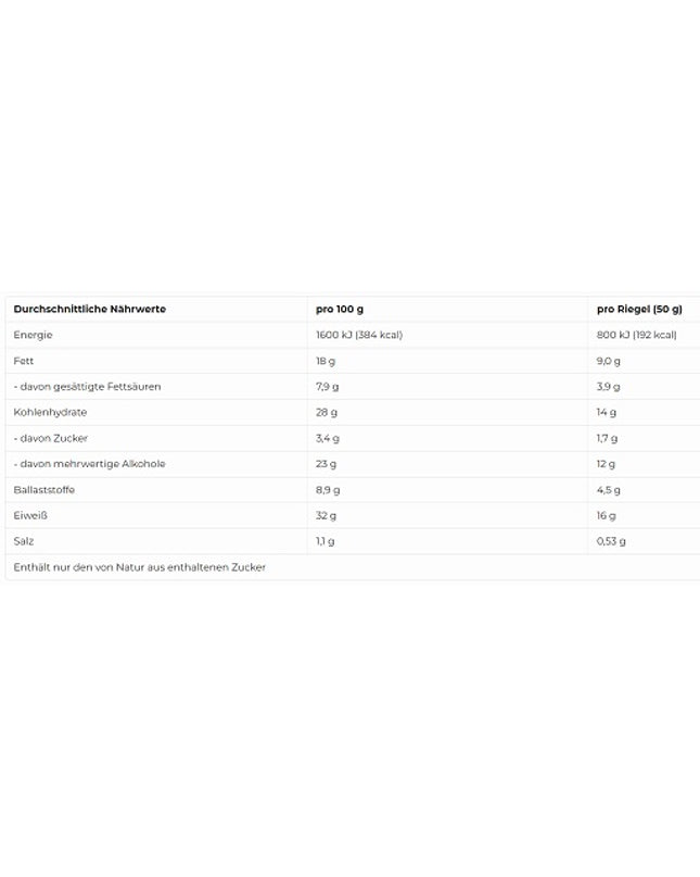 More Nutrition Protein Bar 10x50g