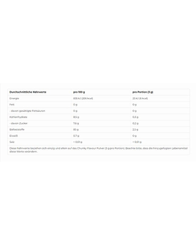 More Nutrition Chunky Flavour 150g