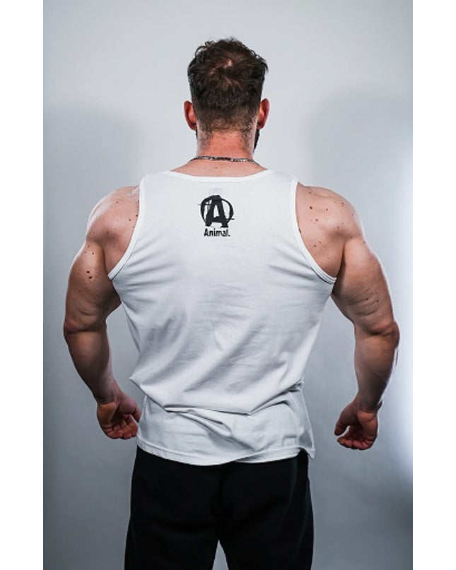 Universal Animal Iconic Tank Top White