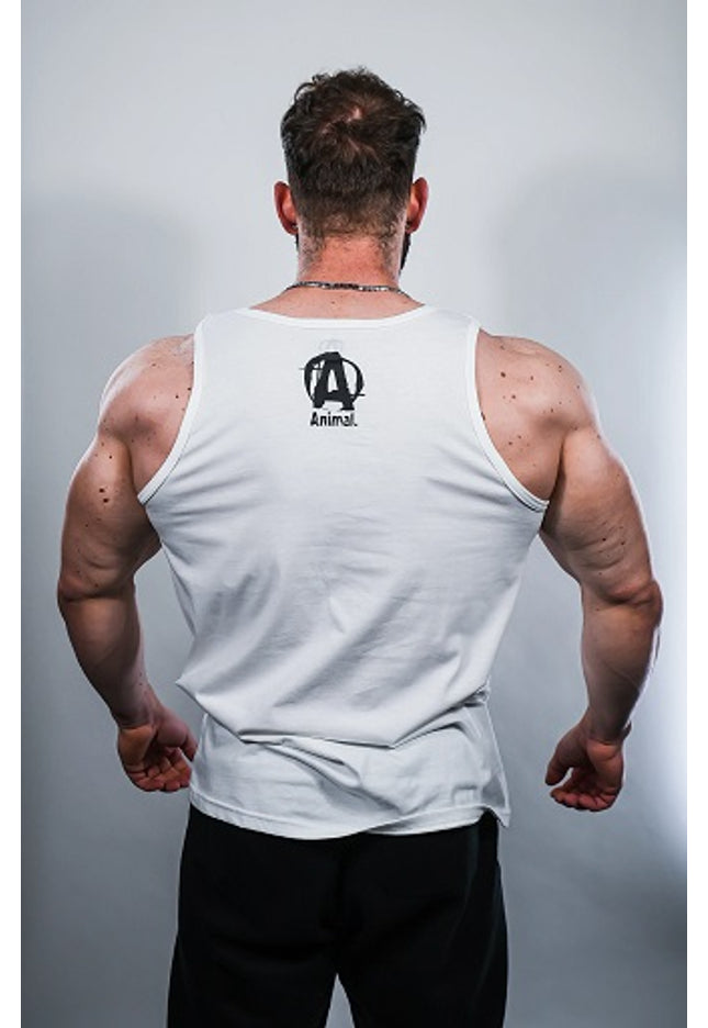 Universal Animal Iconic Tank Top White