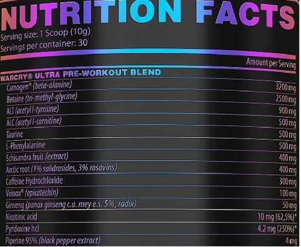 Genius Nutrition - Warcry ULTRA 300g
