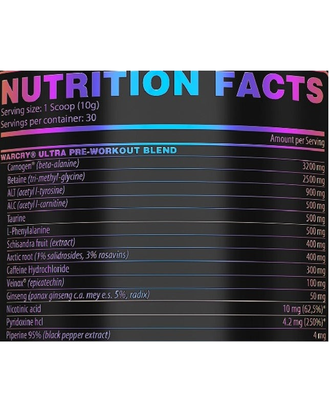 Genius Nutrition - Warcry ULTRA 300g