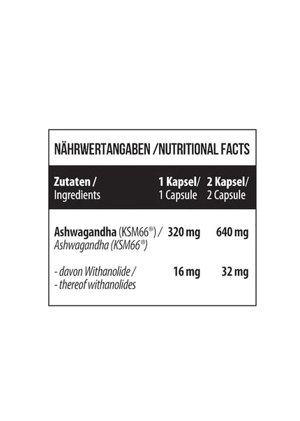 MST - Ashwagandha KSM-66® - 60 Caps