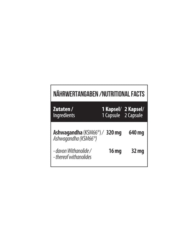 MST - Ashwagandha KSM-66® - 60 Caps