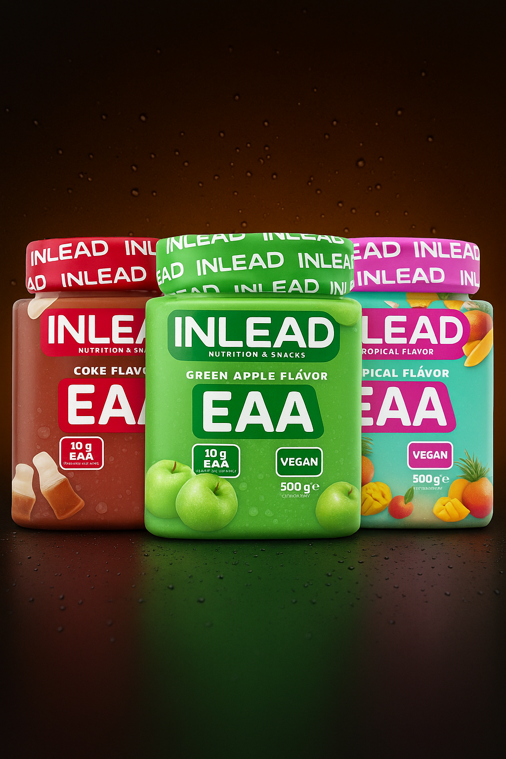 EAA Power Trio – Deine Amino-Superkraft im 3er-Pack! (INLEAD-EAA's)