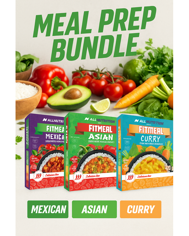 Meal Prep Bundle – Fitmeal 3er-Pack (Mexican + Asian + Curry)