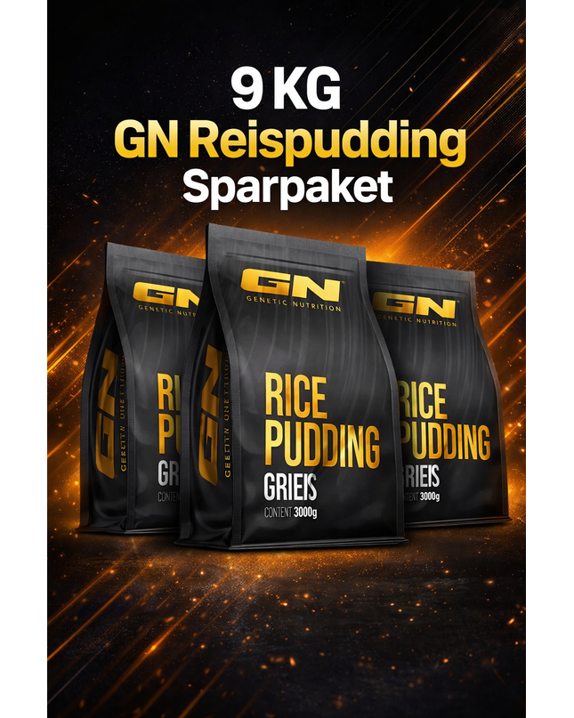 GN Rice Pudding 9 kg Sparpaket – Reispudding-Grieß (Vorratspack)