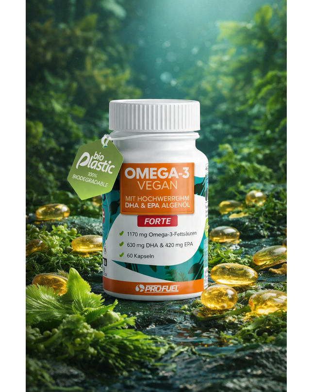 ProFuel Omega 3 FORTE - 60 Algenöl-Kapseln