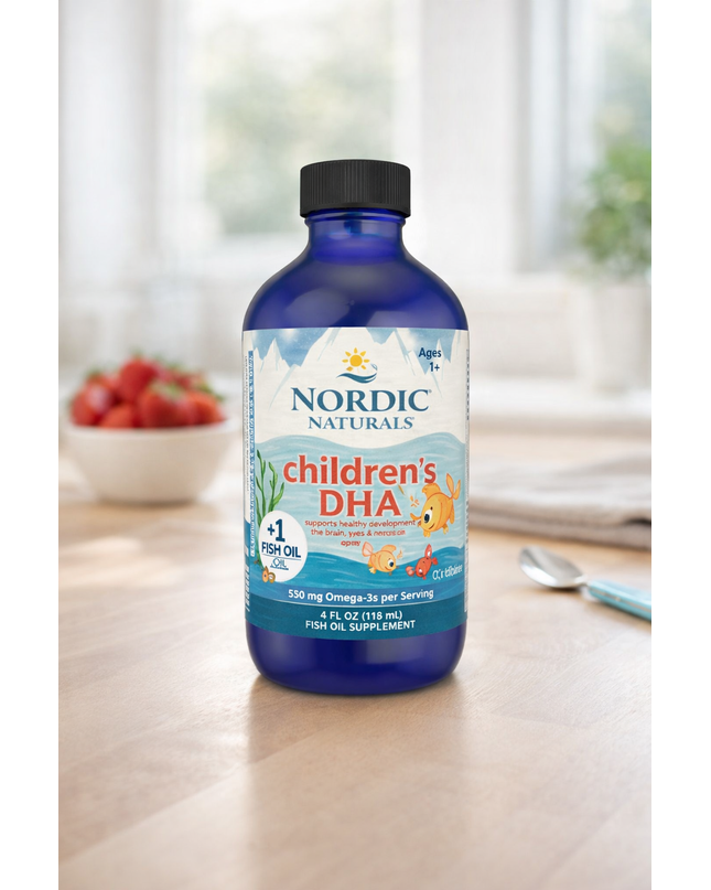 Nordic Naturals Children's DHA Omega 3, Strawberry - 119ml