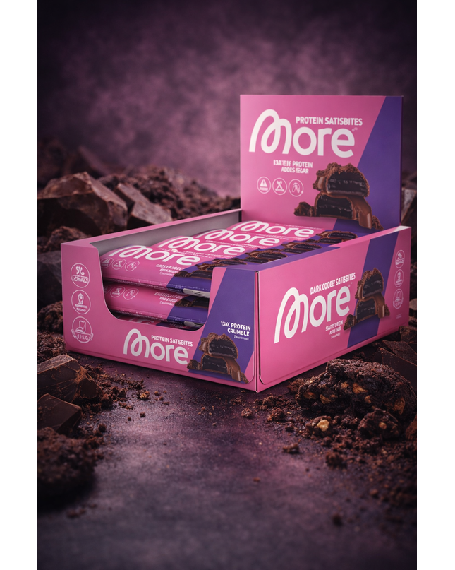More Nutrition Protein Satisbites 12 x 2x25g