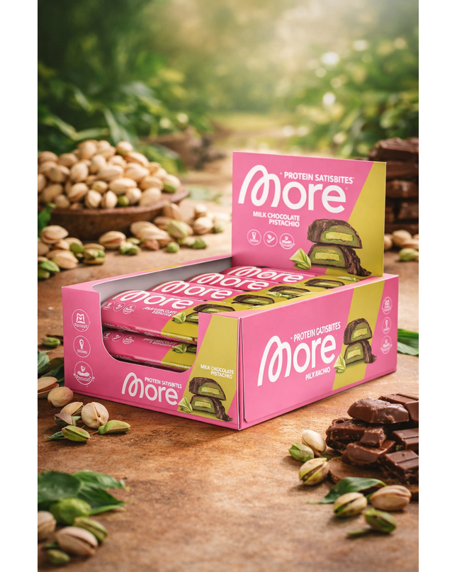 More Nutrition Protein Satisbites 12 x 2x25g