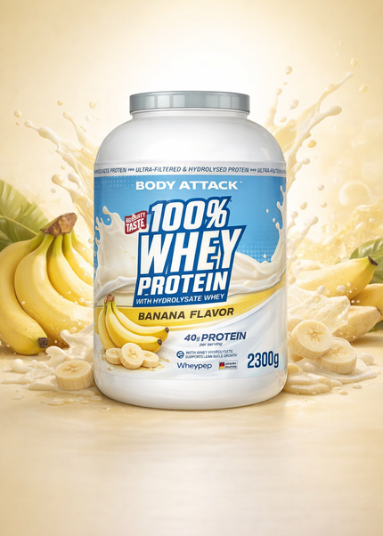 Body Attack 100% Whey Protein 2300g