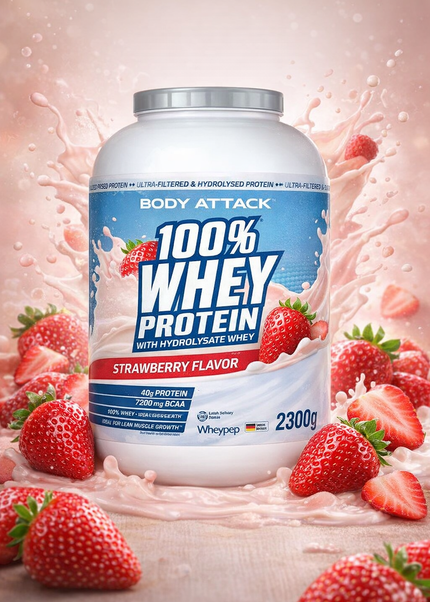 Body Attack 100% Whey Protein 2300g