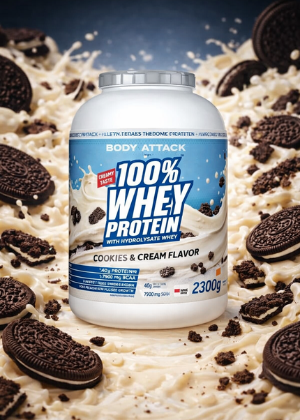 Body Attack 100% Whey Protein 2300g