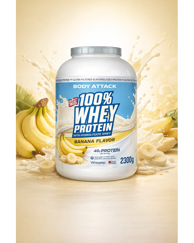 Body Attack 100% Whey Protein 2300g