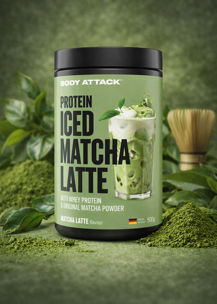 Body Attack Protein Iced Matcha Latte 500g