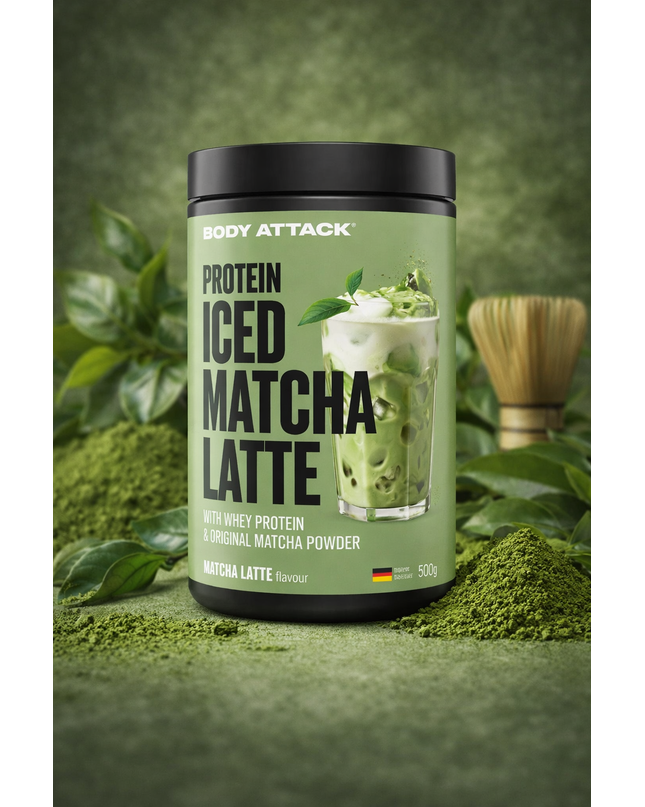 Body Attack Protein Iced Matcha Latte 500g