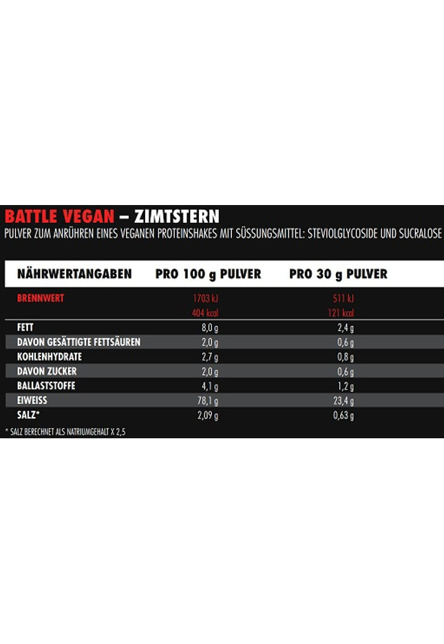 Big Zone Battle Vegan 1000g