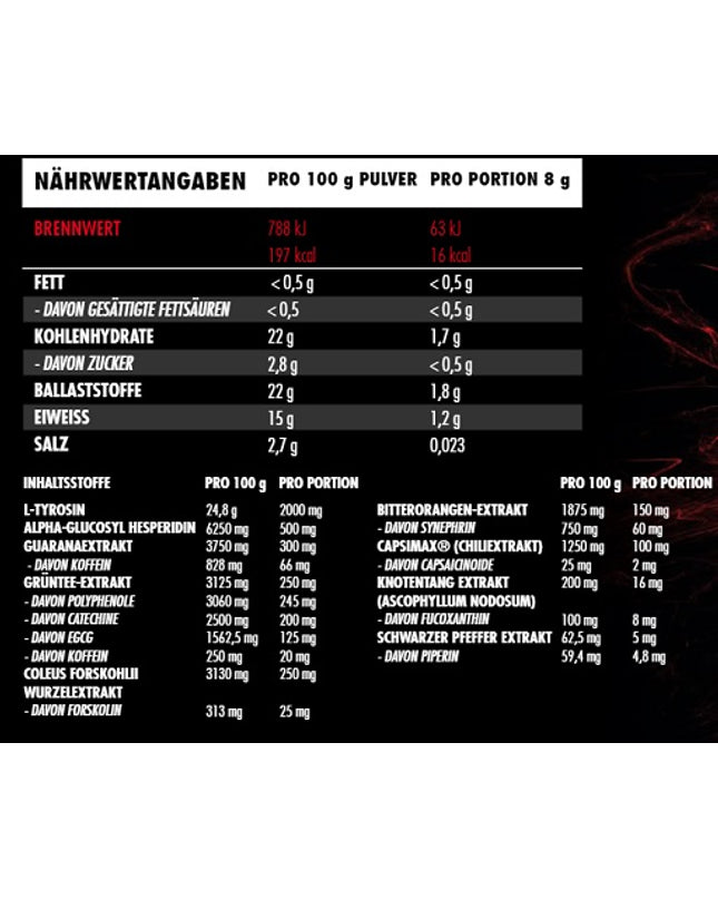Big Zone Heat Up 240g Dose