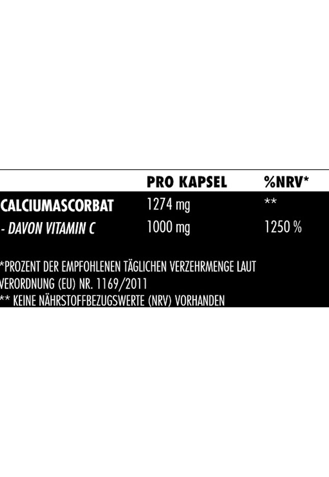 Big Zone Buffered Vitamin C 120 Kapseln