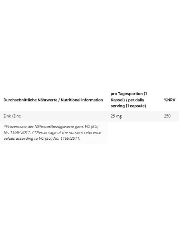 INLEAD Zink Bisglycinate 120 Kapseln