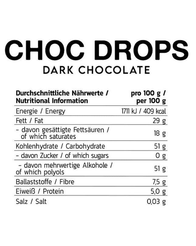 INLEAD Choc Drops 150g