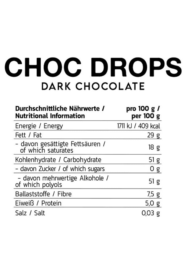 INLEAD Choc Drops 150g