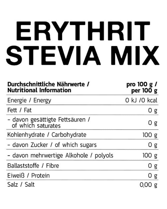 INLEAD Erythrit Stevia Mix 1000g