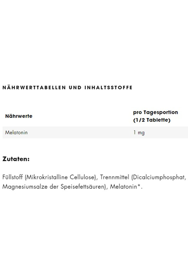 ESN Melatonin Sleep Aid 180 Tab.