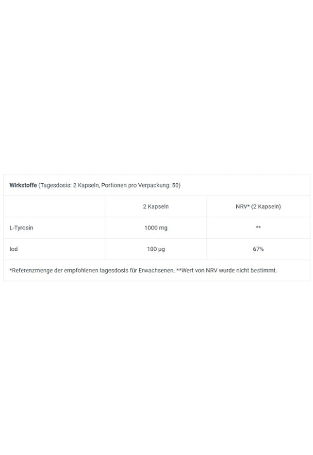 BioTech Tyrosine 100 Kapseln