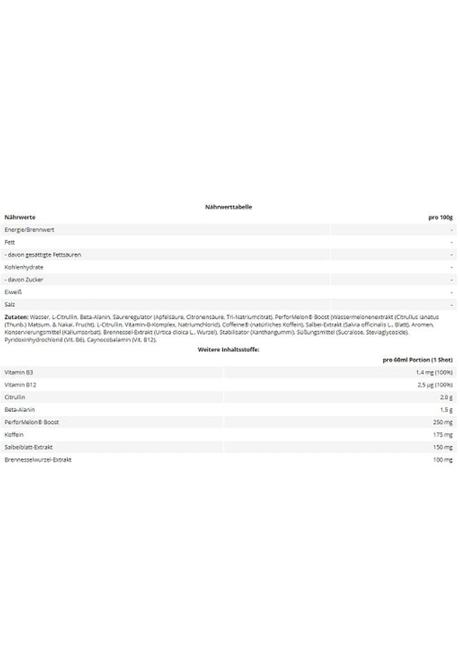 Optimum Nutrition Gold Standard Pre-Workout Shot 12x60ml