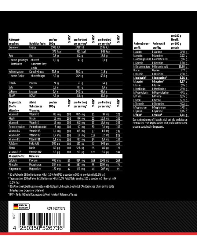 Body Attack Power Weight Gainer 4,75kg